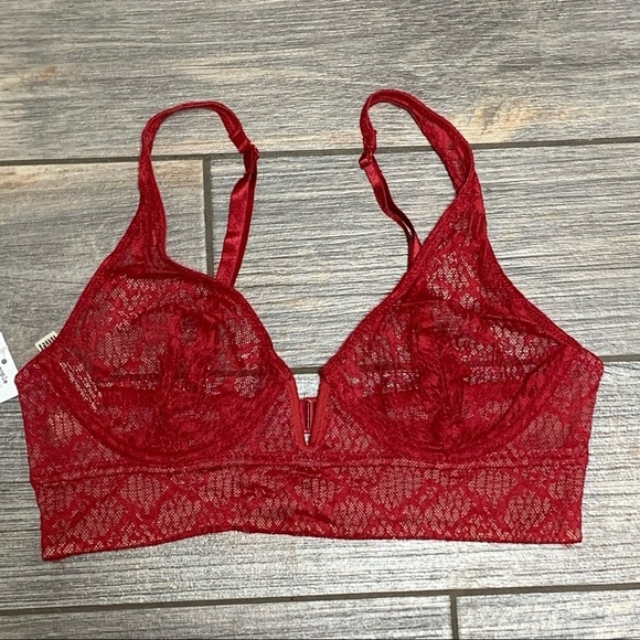 BACK IN STOCK! NWT Free People Longline Bra XS Tameeka Lace Underwire Bralette - Picture 8 of 12